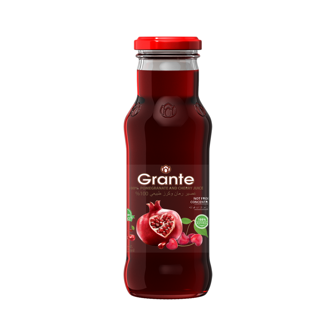 Grante Pomegranate + Cherry Juice 250ML Atlas