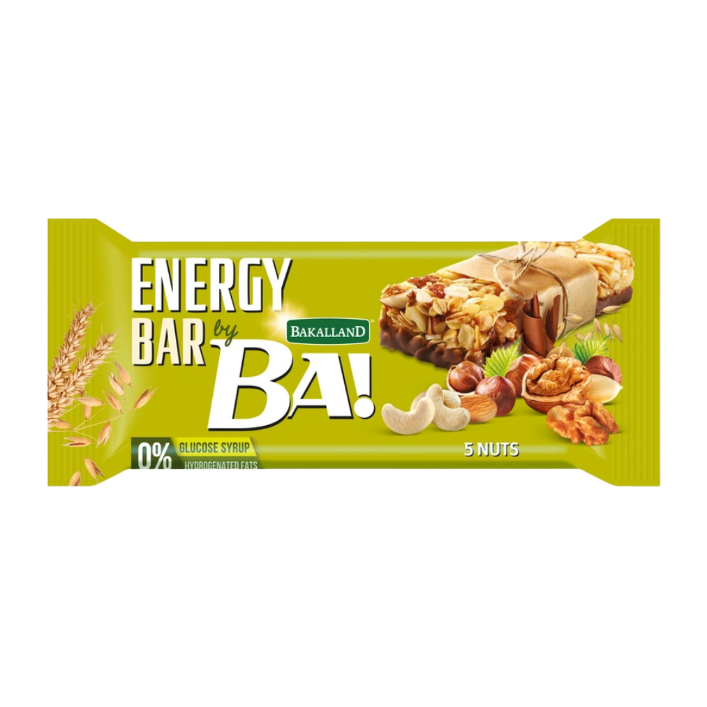 BA Energy Bar 5 Nuts