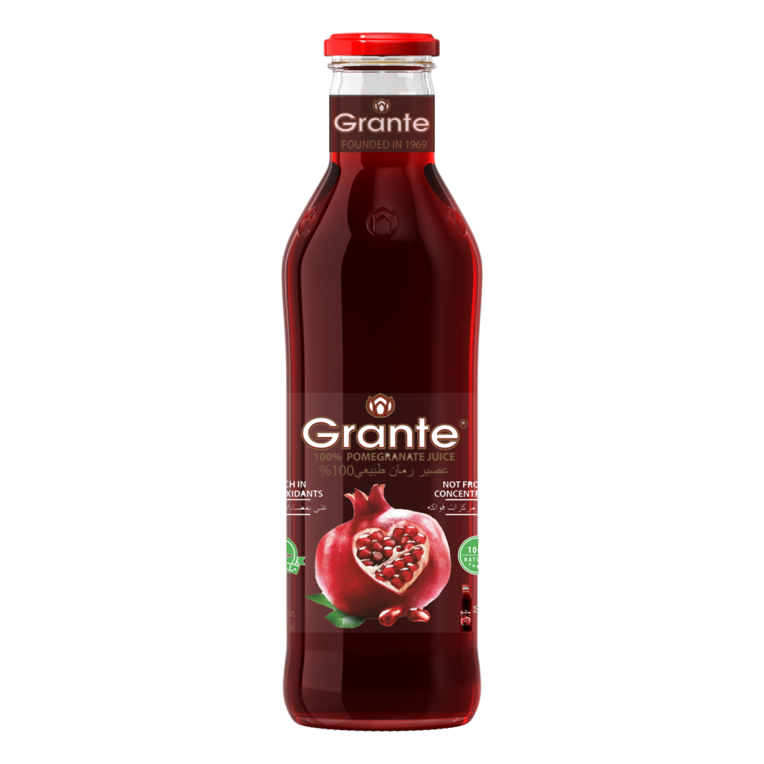 Grante Pomegranate + Cherry Juice 250ML Atlas